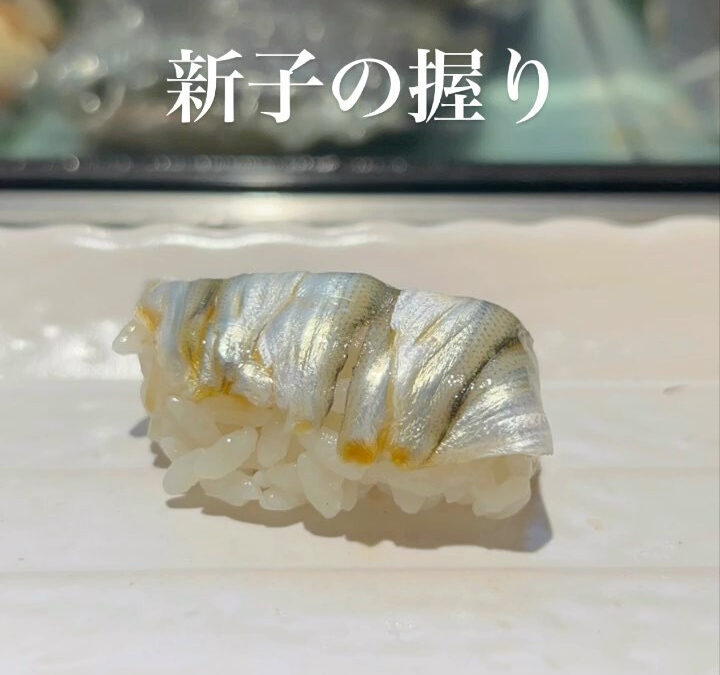 今の時期しか食べられない『新子』