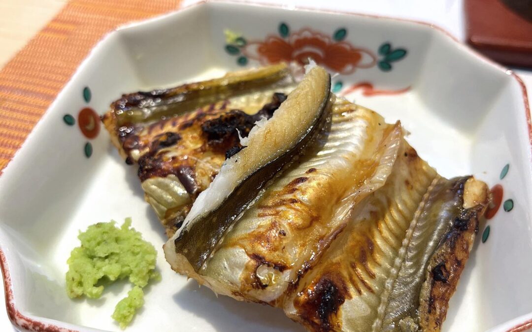 今週のおつまみと握りです！
