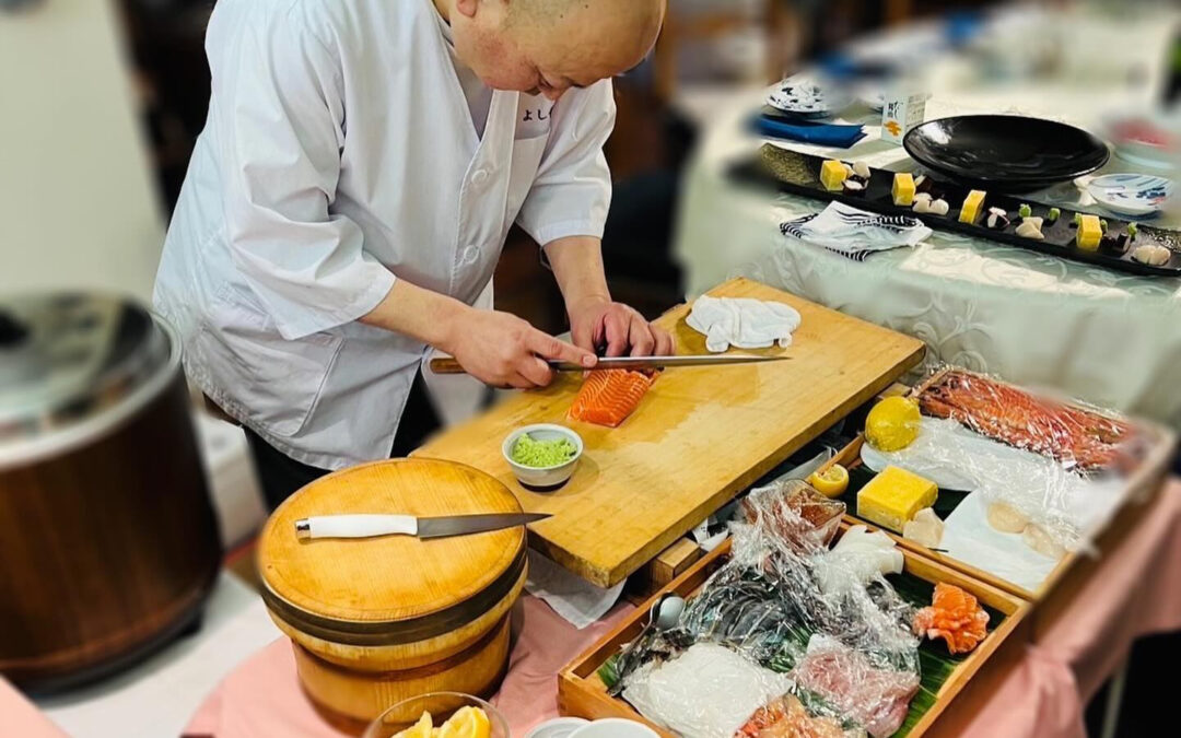 先日、出張握りをやらせて頂きました❤️‍