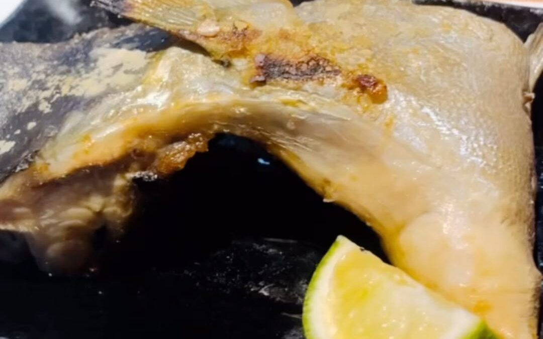 カンパチの釜焼きです