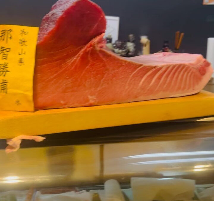 今回のマグロは那智勝浦産でした♡